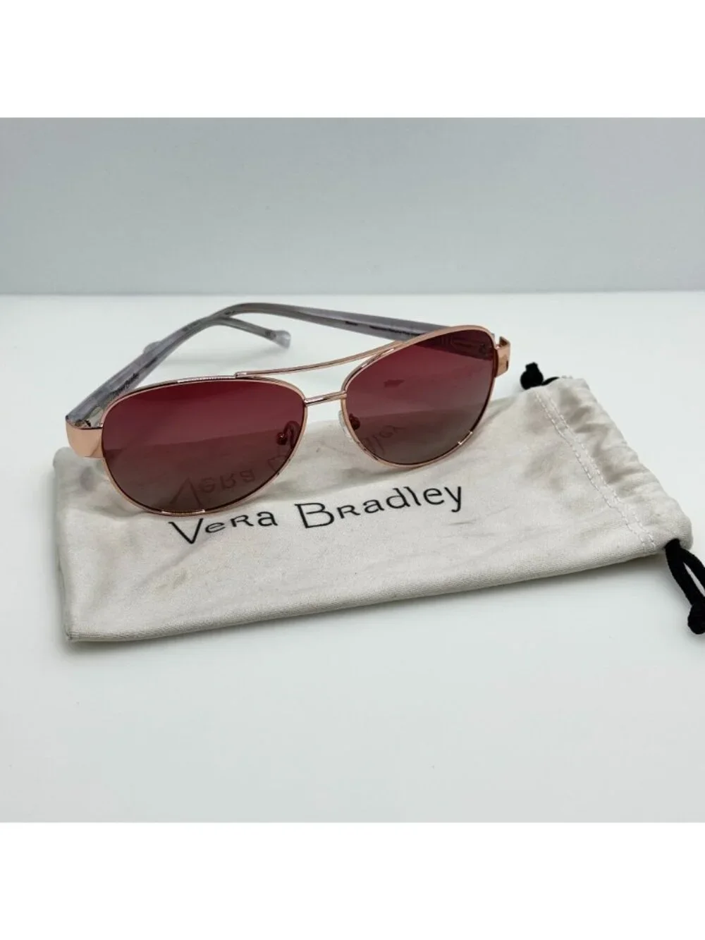 Vera Bradley Sunglasses Happiness Returns Pink Blanca Polarized